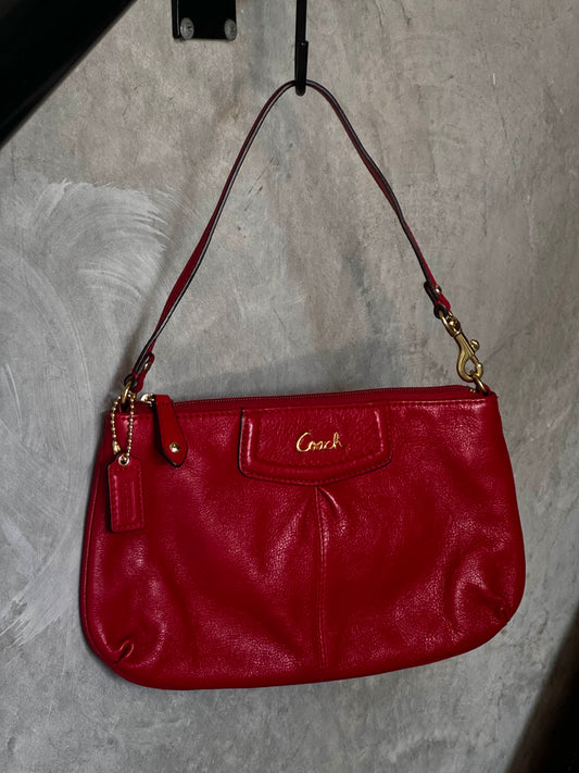 AUTHENTIC VINTAGE RED COACH BAG