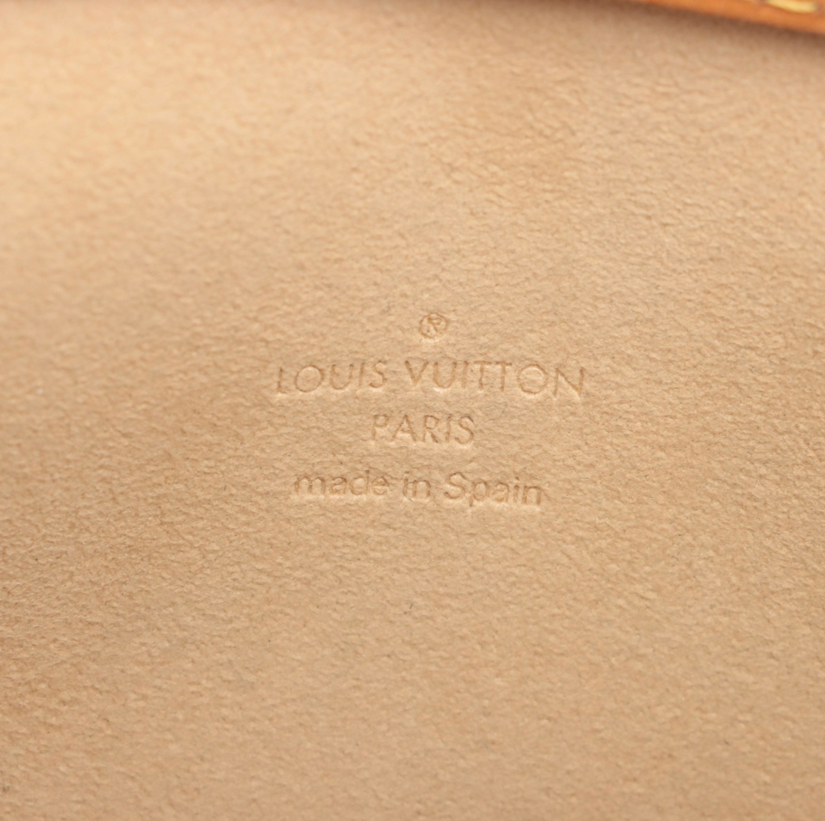 LOUIS VUITTON TWIN CLOTH HANDBAG